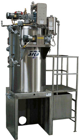 Industrial solvent distillation